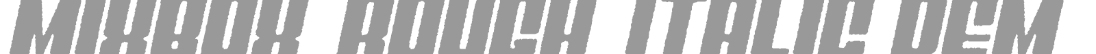 Mixbox font preview